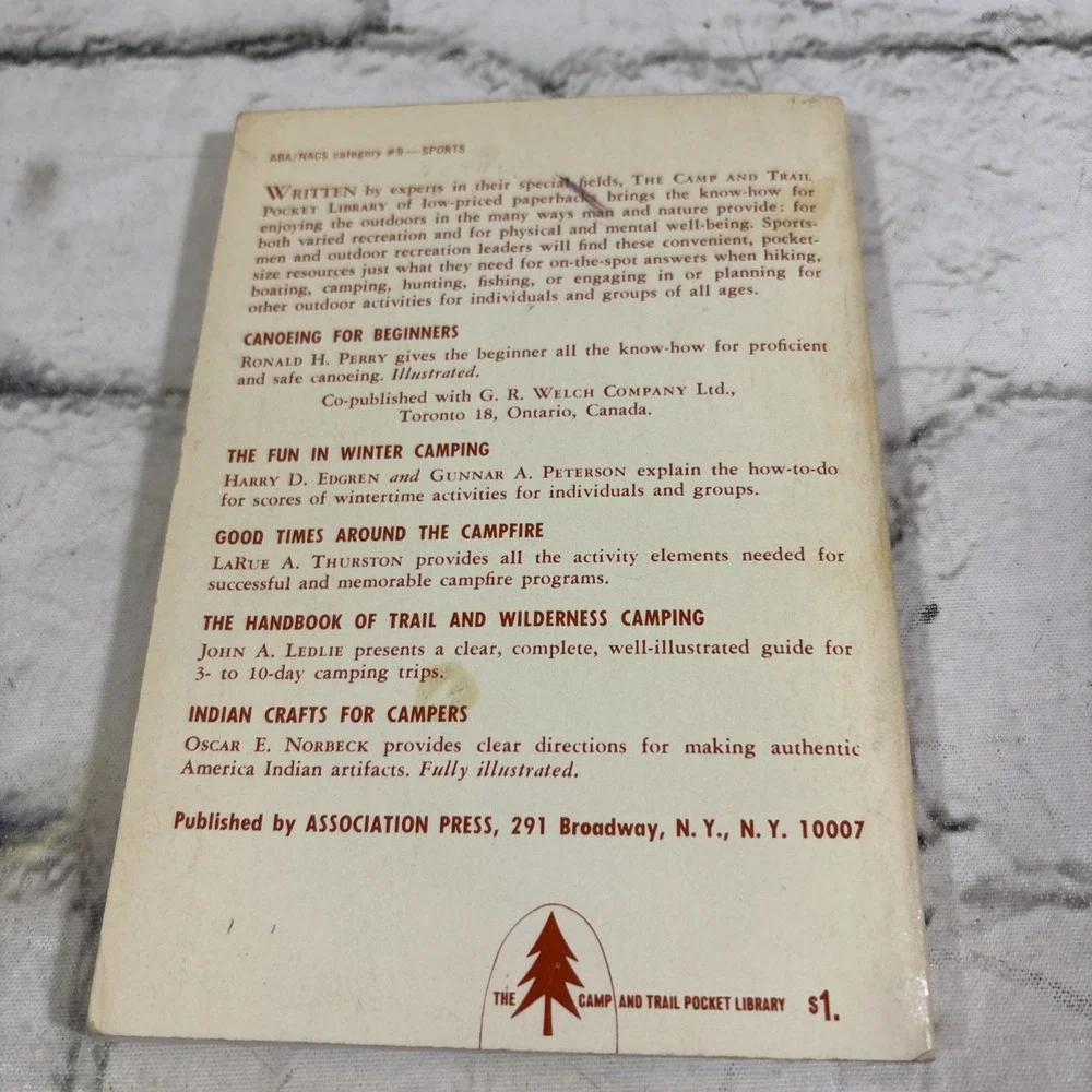 The handbook of trail and Wilderness Camping by John A. Ledlie
